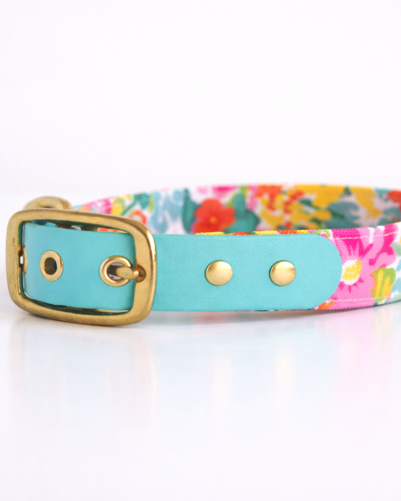 Collier Giverny bi-matière