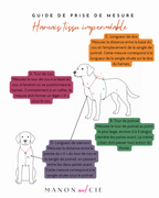 Harnais imperméable - motif au choix